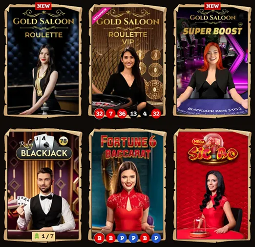 Lizaro Live Casino